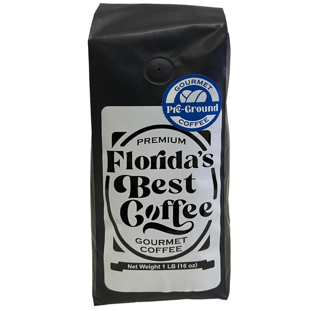 Florida’s Best Coffee PreGround Coffee / 1lb Package Florida's Best